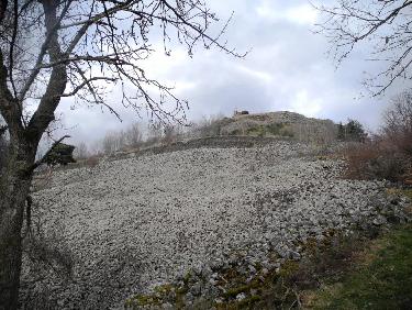 Dans la montée au Suc