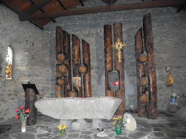 Choeur de l&apos;église de Boussoulet