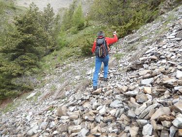 Sentier vers la Bergerie de l&apos;Hivernet