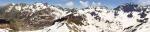 Panorama du sommet de Périoule (2368 m)