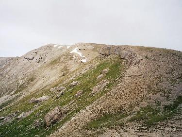 Vers le sommet de Boules