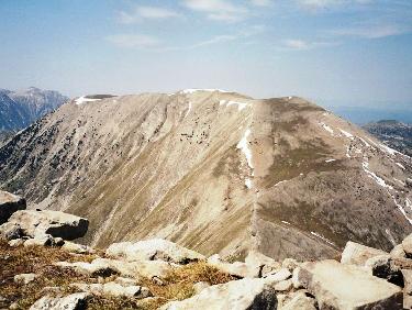 Montagne de Boules depuis Denjuan