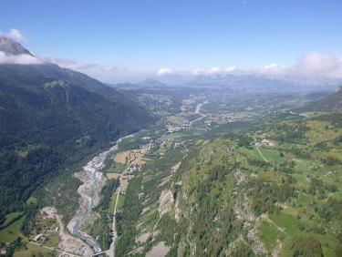 Et vers la vallée c&apos;est bien degagee