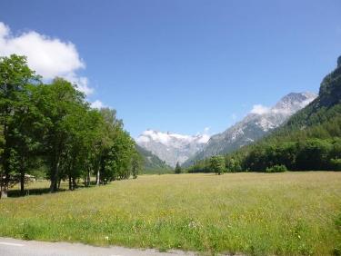 Un des atterros possible, celui ci en aval