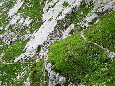 Dans les dalles sous Rocheplane