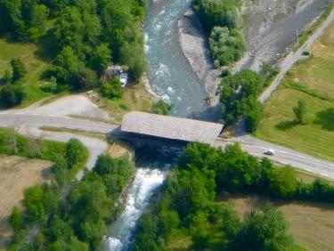 Le pont couvert de la Route de Madison