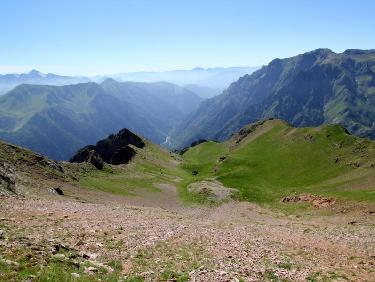 Au dessus de la Combe de Frasse Folle