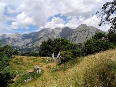 Du Sommet de la Croix vers le Nord
