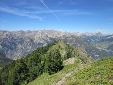 crête de Riou Vert