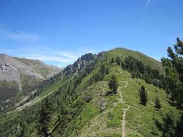 crête de Riou Vert