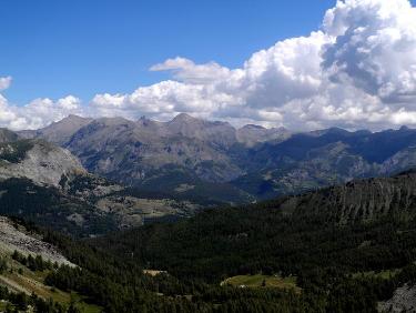 Un bout de la chaine du Pelat