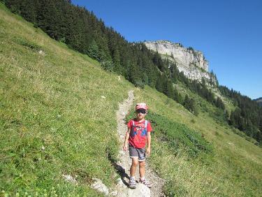montée au col de Pravouta