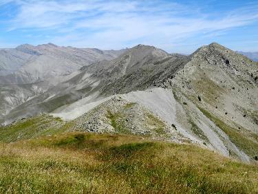 Du sommet vers le Nord