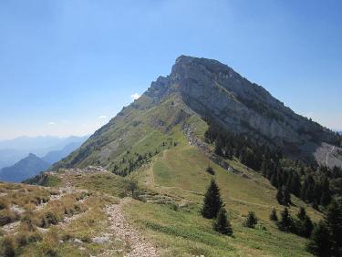 au dessus du col de l'Arc