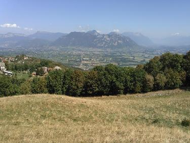 La combe de Savoie ... Mt Blanc