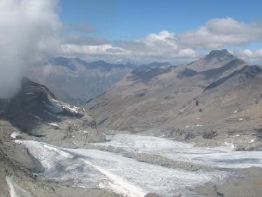 Le glacier de Rochemelon.