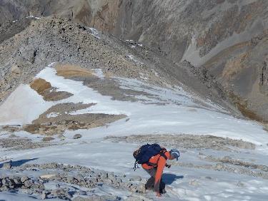 Descente de la Pointe d&apos;Escreins