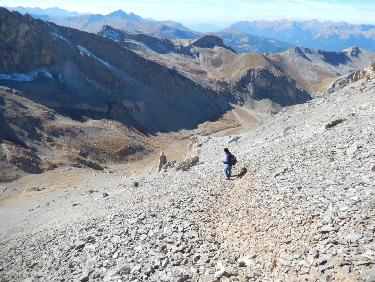 Descente de la Pointe de la Saume