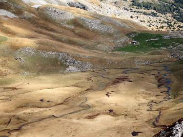 Vallon des Aiguilles depuis la Crête du Vallon