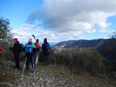 Sur la crête sud du Rocher de Saint-Michel