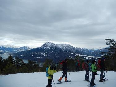 Au-dessus du Col Lebraut