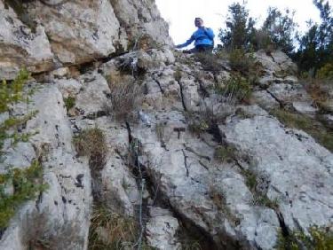 Vire au-dessus de la Chapelle St Pons