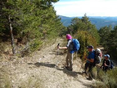 chemin vers le Collet Girard