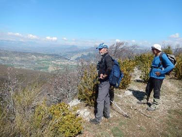 au-dessus du Pas de Peipin