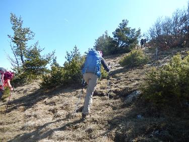 Montée à la Pignée