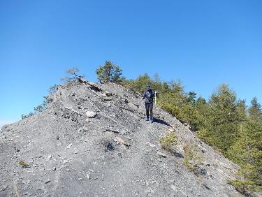 descente vers le col 1498