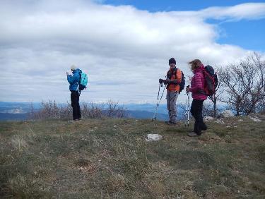 au Sommet de la Montagne de Chanteduc