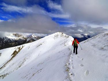 Encore l&apos;hiver au sommet