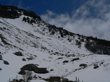 Vers les Rochers de Chalves