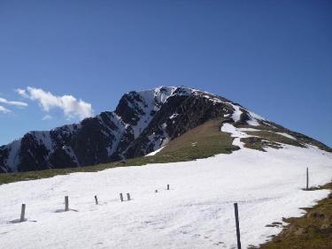 Le décollage du jour au sommet a gauche