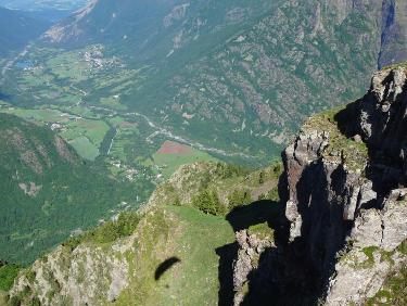 gratouillage vers les rochers