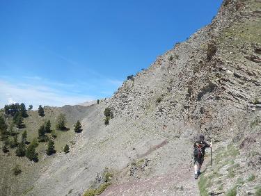 Le sentier en balcon