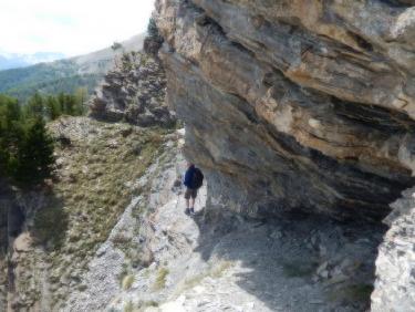 Sentier vers Belmont