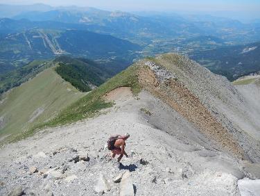 Descente de l&apos;Aiguillette