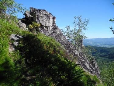 Rochers du premier panorama