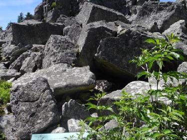 Chaos de blocs sous la Pierre de l&apos;Homme 2