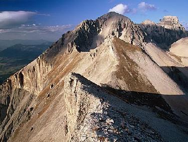 Vue depuis les crêtes