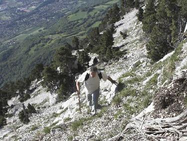 Montée un peu raide