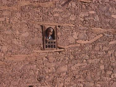 Villageois de Megdaz Haut Atlas Maroc