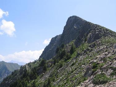 A proximité du sommet