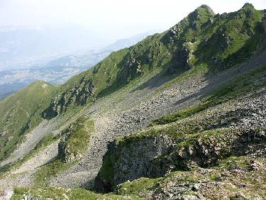 Montée en face ouest