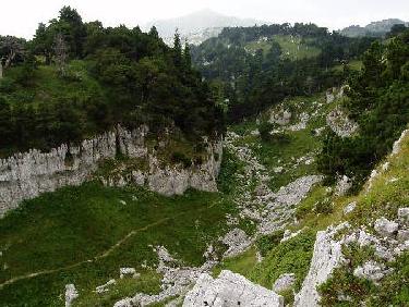 Canyon du Crêt de la Neige