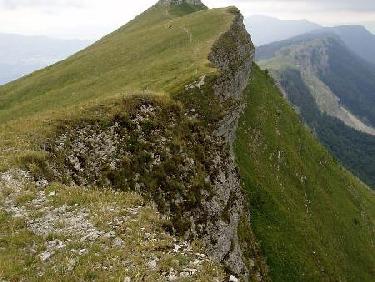 Arête sud du Reculet