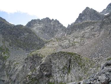 En direction du col de la mine de fer