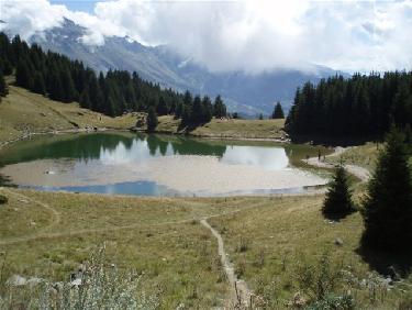 début de la descente