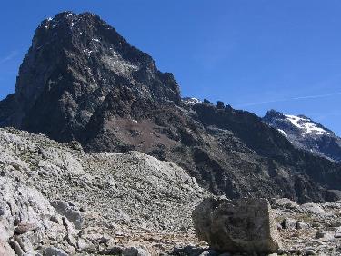 A l'approche du sommet